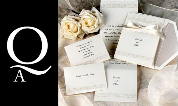 Preparativos de Boda: Invitaciones